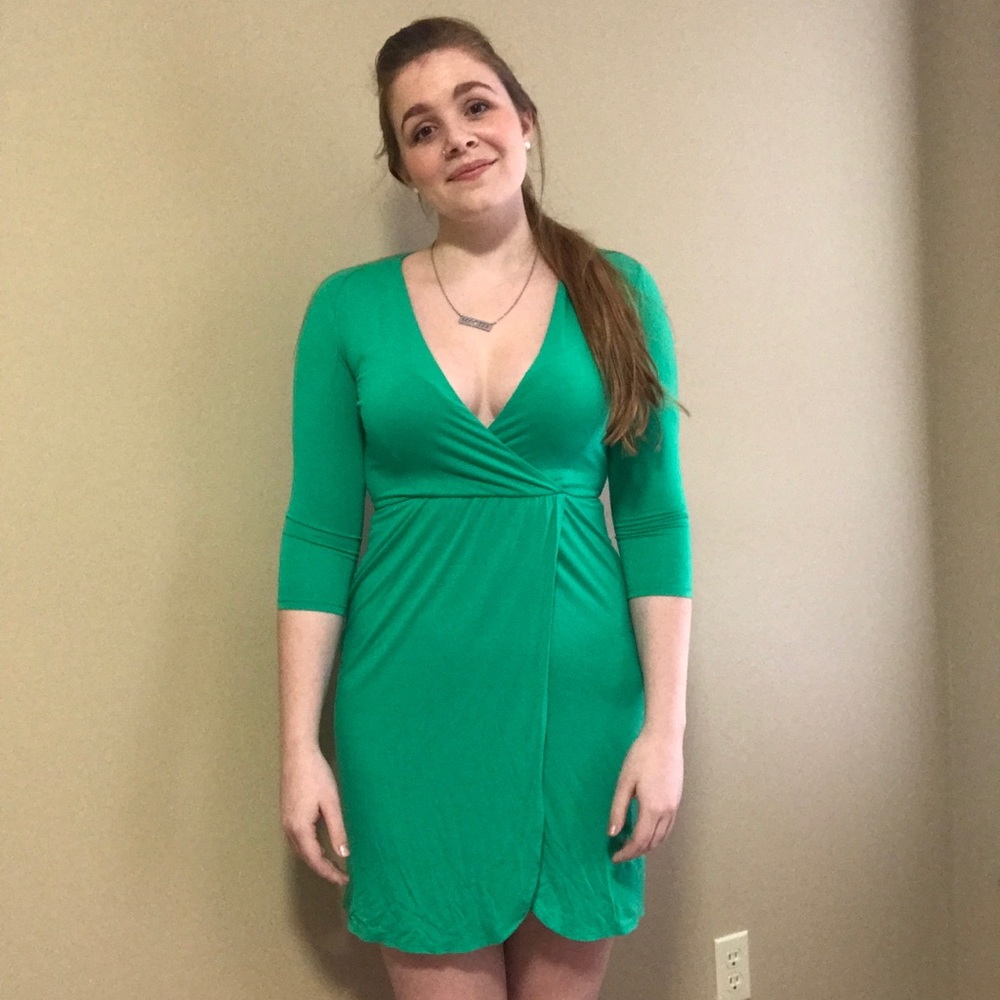 Green dress